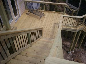 Pressure-Treated Wood deck